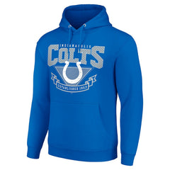 Indianapolis Colts Starter ‘80s Inspired Pullover Hoodie - Royal on sale