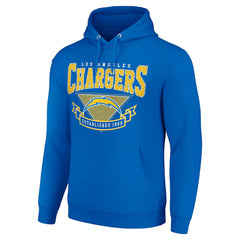 Los Angeles Chargers Starter ‘80s Inspired Pullover Hoodie - Royal on sale