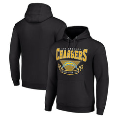 Los Angeles Chargers Starter ‘80s Inspired Pullover Hoodie - Black outlet