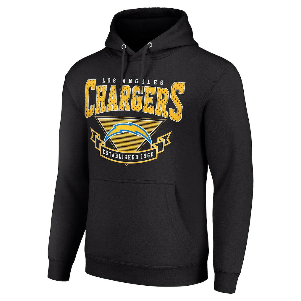 Los Angeles Chargers Starter ‘80s Inspired Pullover Hoodie - Black outlet