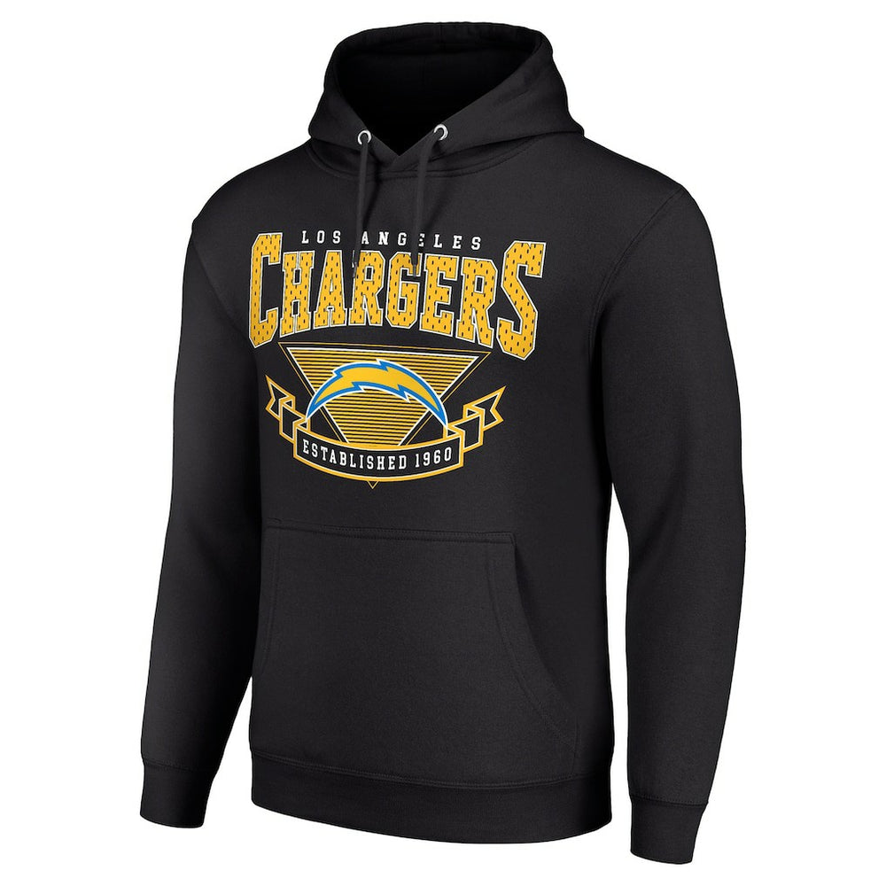 Los Angeles Chargers Starter ‘80s Inspired Pullover Hoodie - Black outlet