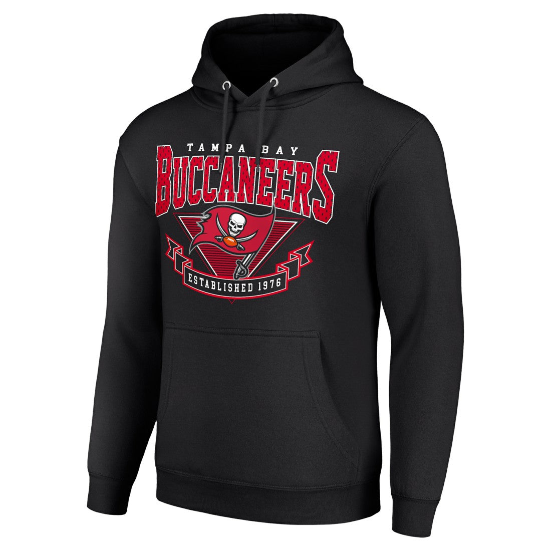 Tampa Bay Buccaneers Starter ‘80s Inspired Pullover Hoodie - Black sale