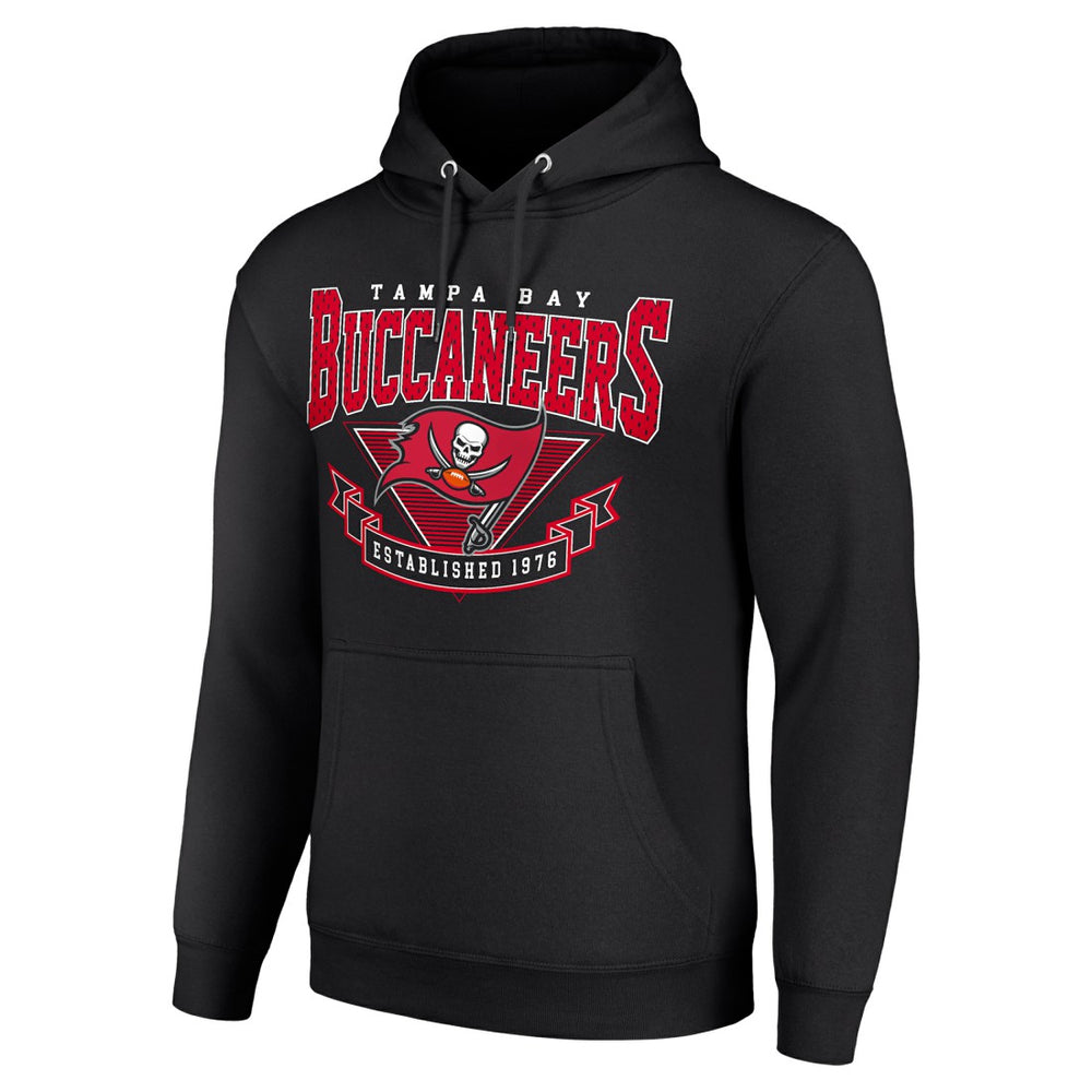 Tampa Bay Buccaneers Starter ‘80s Inspired Pullover Hoodie - Black sale