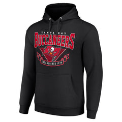 Tampa Bay Buccaneers Starter ‘80s Inspired Pullover Hoodie - Black sale