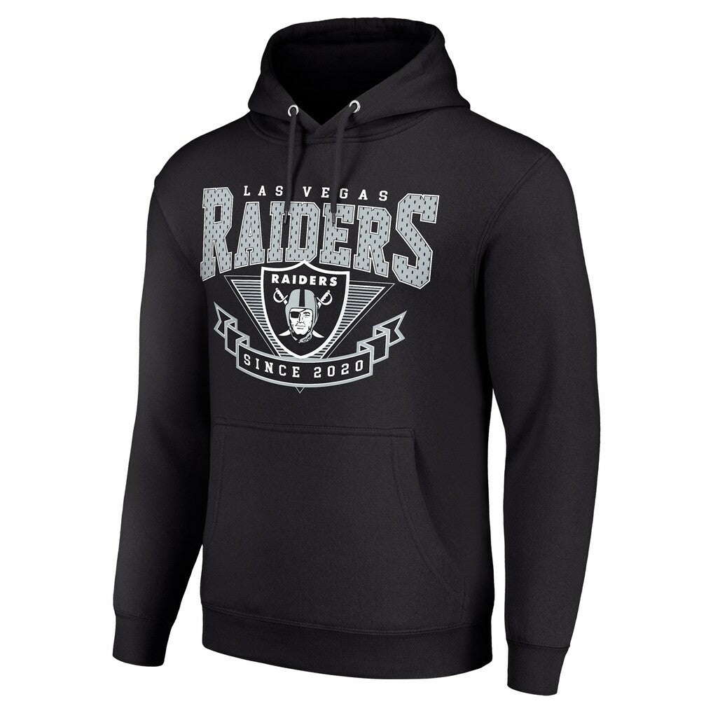 Las Vegas Raiders Starter ‘80s Inspired Pullover Hoodie - Black for sale