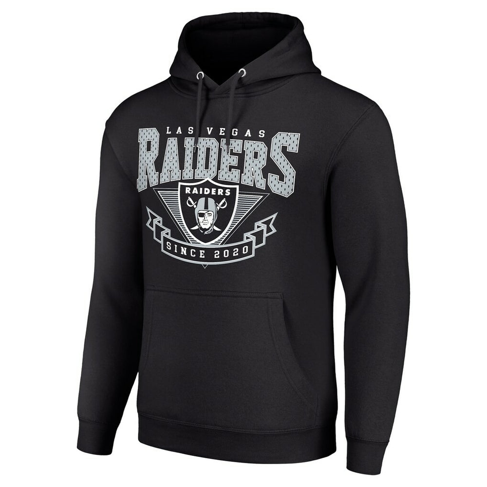 Las Vegas Raiders Starter ‘80s Inspired Pullover Hoodie - Black for sale