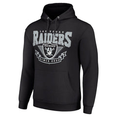 Las Vegas Raiders Starter ‘80s Inspired Pullover Hoodie - Black for sale