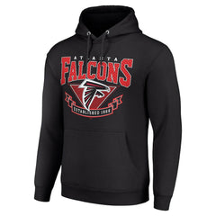 Atlanta Falcons Starter ‘80s Inspired Pullover Hoodie - Black discount