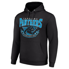 Carolina Panthers Starter ‘80s Inspired Pullover Hoodie - Black sale