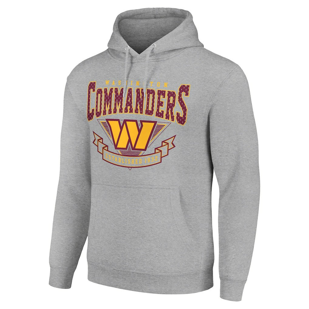 Washington Commanders Starter ‘80s Inspired Pullover Hoodie - Heather Gray sale