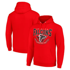 Atlanta Falcons Starter ‘80s Inspired Pullover Hoodie - Red for sale