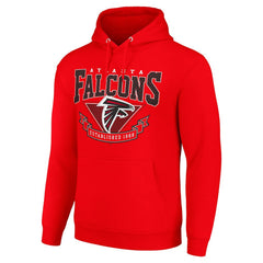 Atlanta Falcons Starter ‘80s Inspired Pullover Hoodie - Red for sale