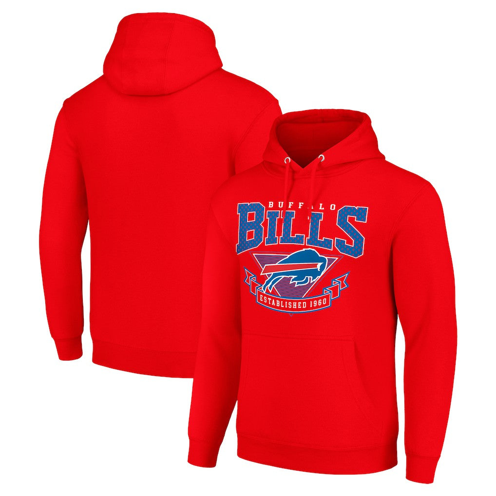 Buffalo Bills Starter ‘80s Inspired Pullover Hoodie - Red online
