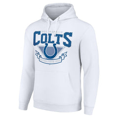 Indianapolis Colts Starter ‘80s Inspired Pullover Hoodie - White on sale