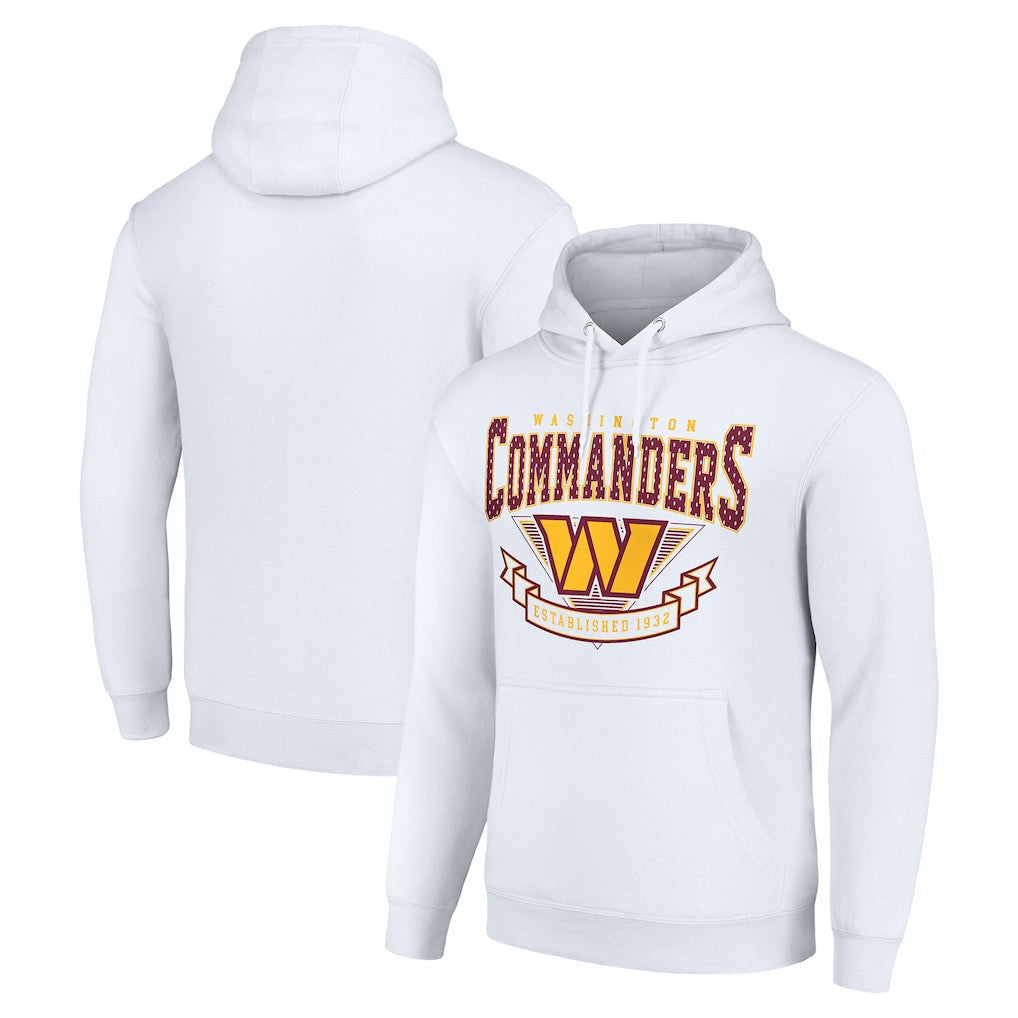 Washington Commanders Starter ‘80s Inspired Pullover Hoodie - White sale