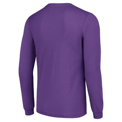 Minnesota Vikings Starter Player X Logo Graphic Long Sleeve T-Shirt - Purple discount