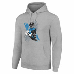 Detroit Lions Starter Player X Fleece Pullover Hoodie - Heather Gray cheap