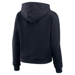 Houston Texans WEAR by Erin Andrews Women's Waffle Hoodie Pullover Top - Navy discount