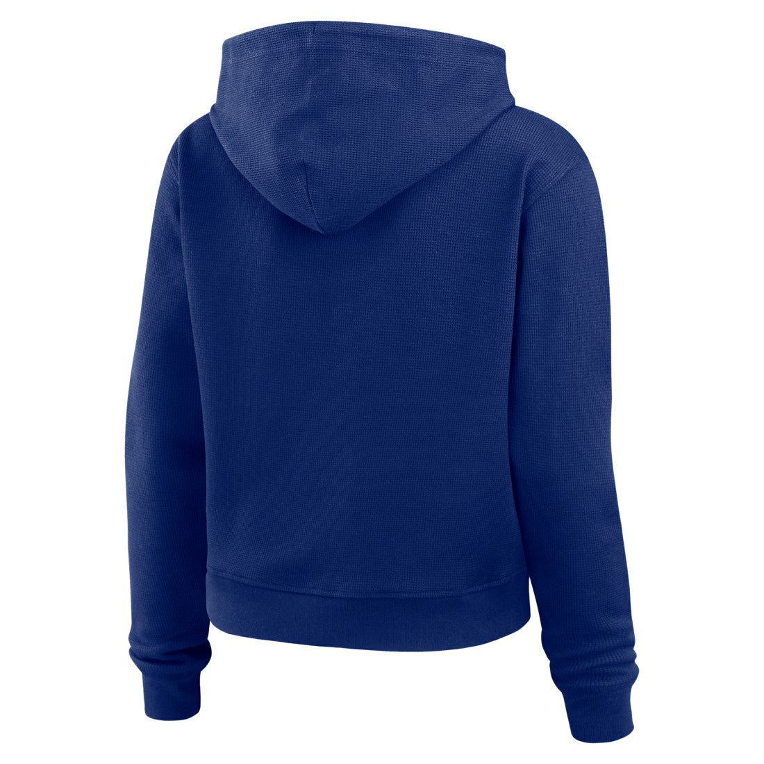 New York Giants WEAR by Erin Andrews Women's Waffle Hoodie Pullover Top - Royal cheap