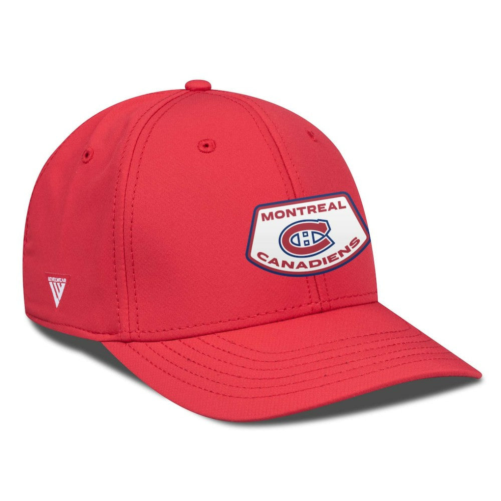 Montreal Canadiens Levelwear Rise Skylight Flex Hat Red