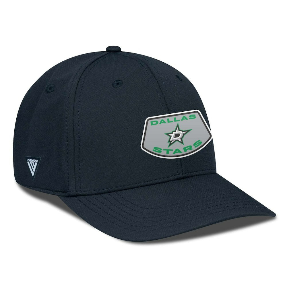 Dallas Stars Levelwear Rise Skylight Flex Hat Black