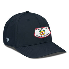 Chicago Blackhawks Levelwear Rise Skylight Flex Hat Black