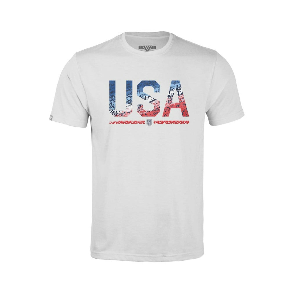 USMNT Levelwear Youth Little Richmond T-Shirt - White online