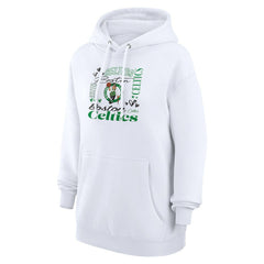 Boston Celtics G-III 4Her by Carl Banks Women's Team Collage Graphic Fleece Pullover Hoodie - White outlet
