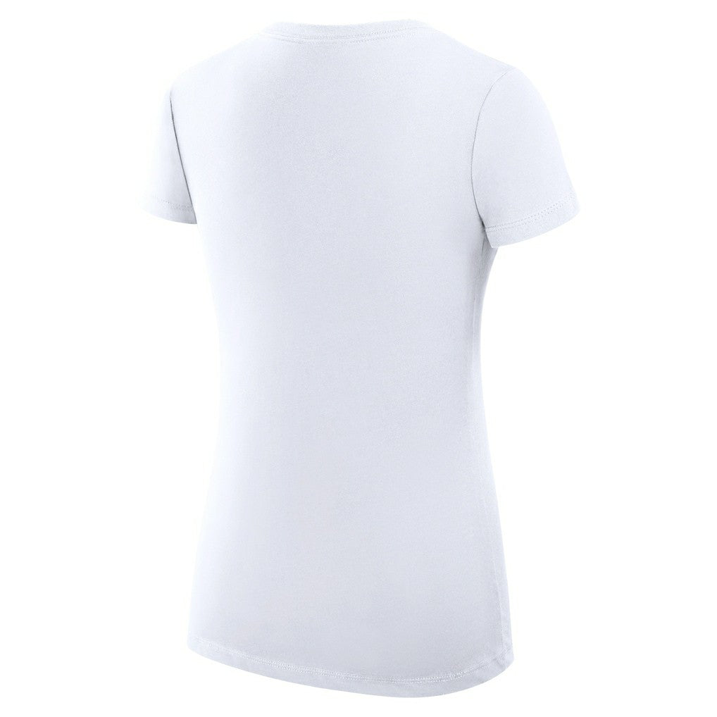 Indiana Pacers G-III 4Her by Carl Banks Women's Super-Slim Fit Lightweight Team Name Collage Graphic V-Neck T-Shirt - White outlet