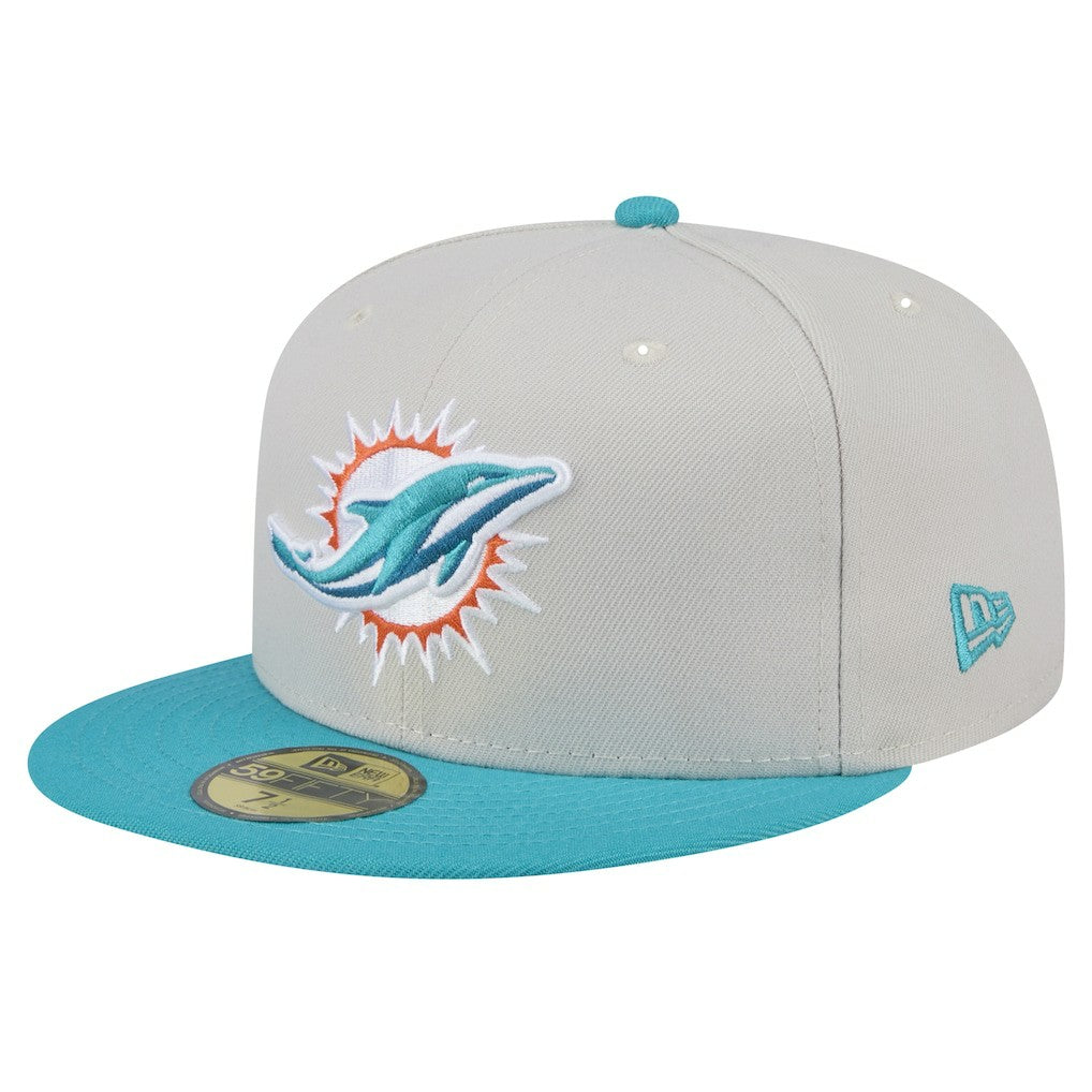 Miami Dolphins New Era Stoney 59FIFTY Fitted Hat outlet