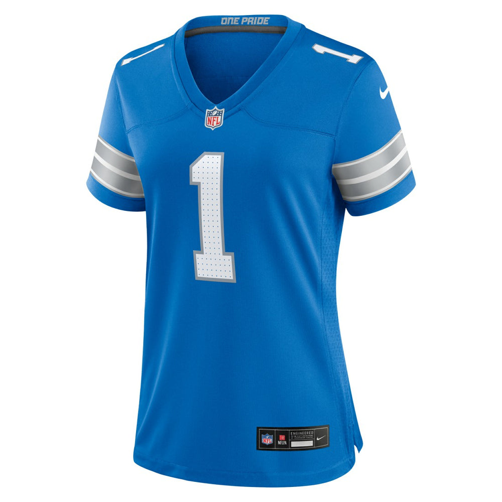Number 1 Mom Detroit Lions Game Jersey - Blue | Nike discount