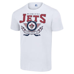 Winnipeg Jets Starter Team Logo Graphic T-Shirt White