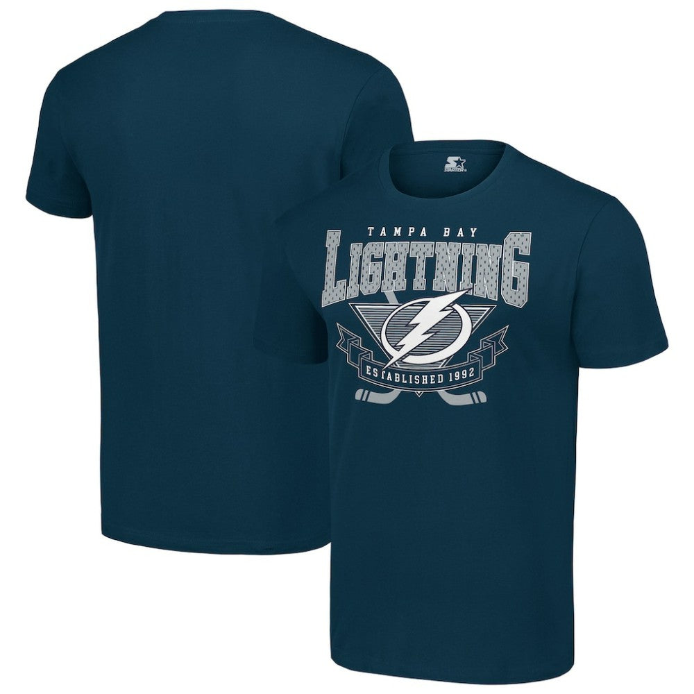 Tampa Bay Lightning Starter Team Logo Graphic T-Shirt Navy