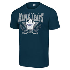 Toronto Maple Leafs Starter Team Logo Graphic T-Shirt Navy