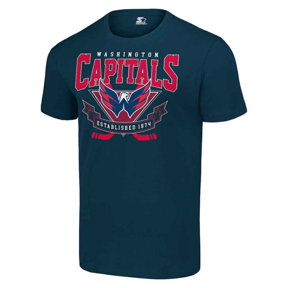 Washington Capitals Starter Team Logo Graphic T-Shirt Navy