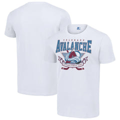 Colorado Avalanche Starter Team Logo Graphic T-Shirt White