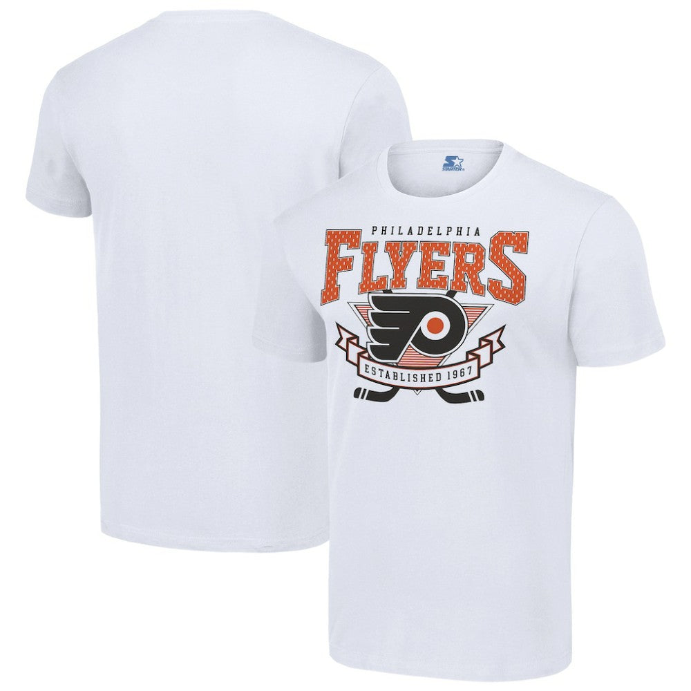 Philadelphia Flyers Starter Team Logo Graphic T-Shirt White