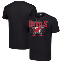 New Jersey Devils Starter Team Logo Graphic T-Shirt Black