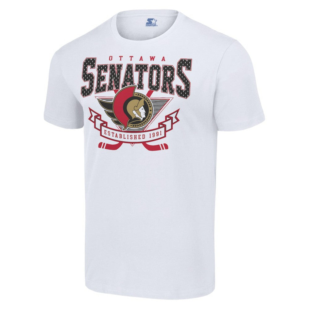 Ottawa Senators Starter Team Logo Graphic T-Shirt White