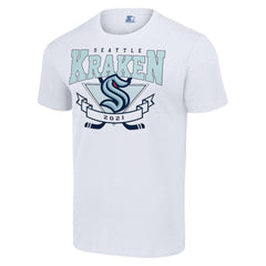 Seattle Kraken Starter Team Logo Graphic T-Shirt White