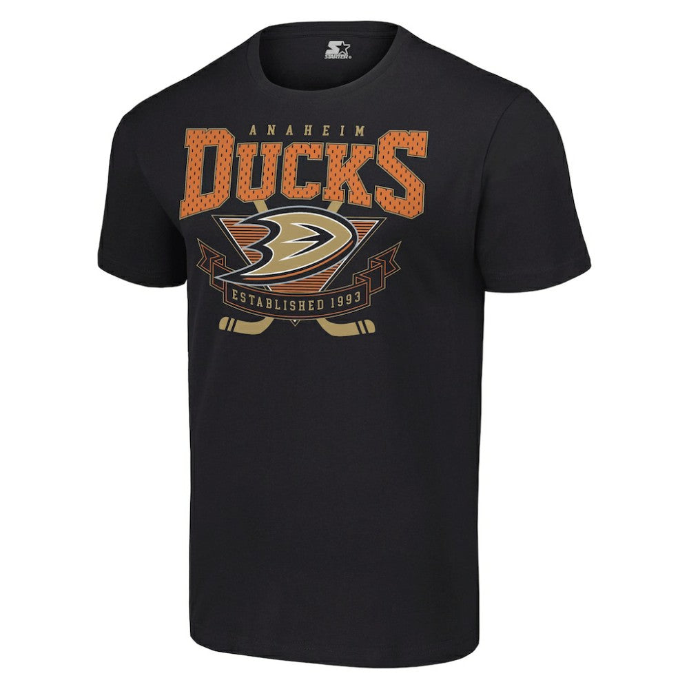 Anaheim Ducks Starter Team Logo Graphic T-Shirt Black