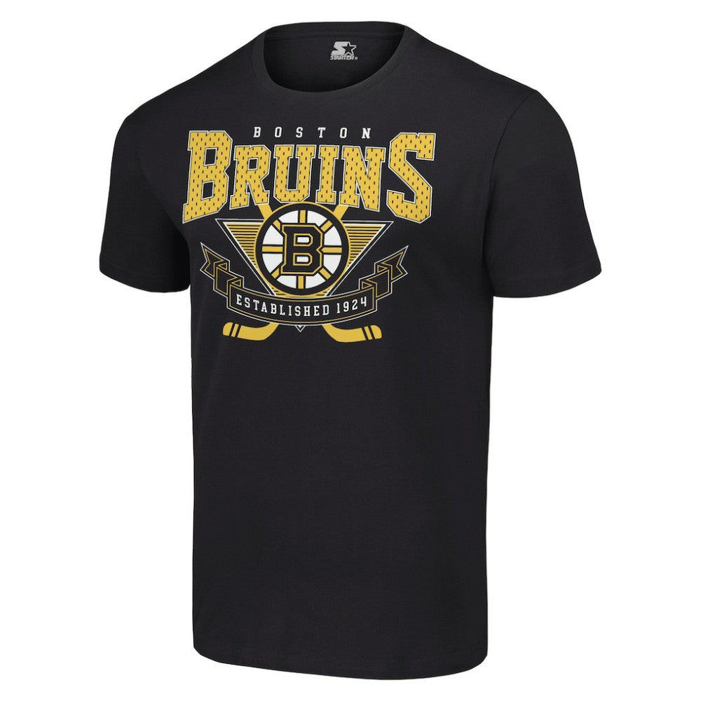 Boston Bruins Starter Team Logo Graphic T-Shirt Black
