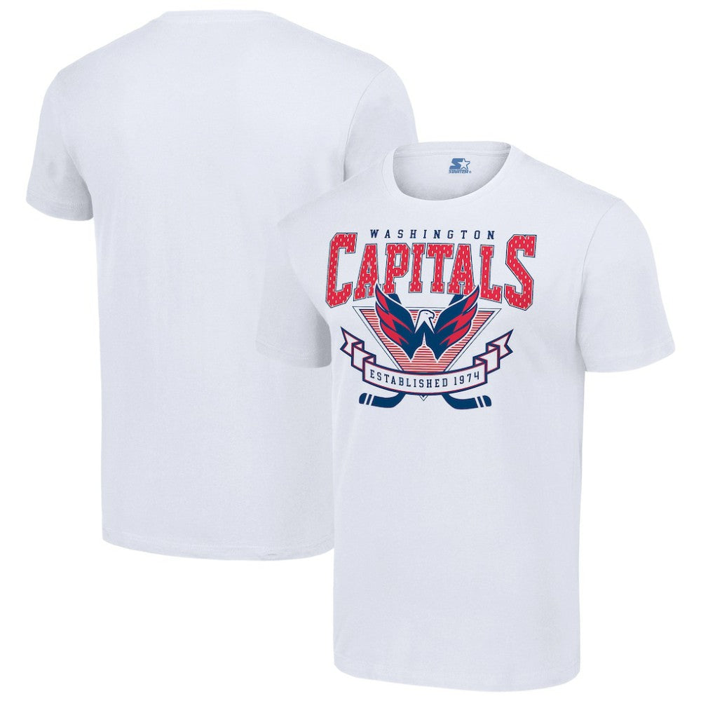 Washington Capitals Starter Team Logo Graphic T-Shirt White
