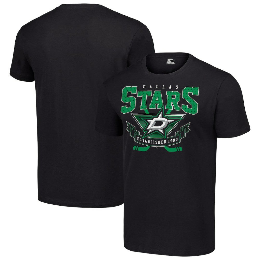 Dallas Stars Starter Team Logo Graphic T-Shirt Black