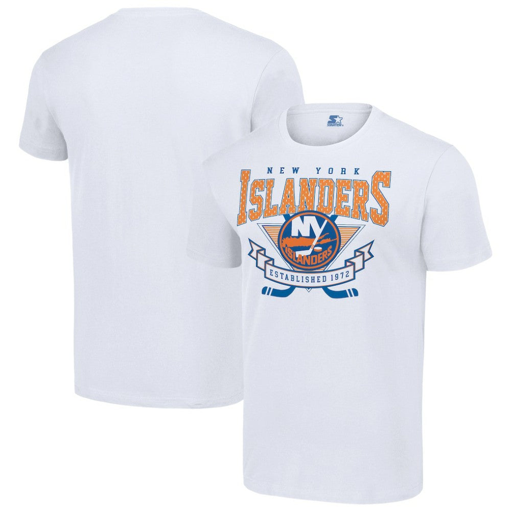 New York Islanders Starter Team Logo Graphic T-Shirt White