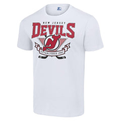 New Jersey Devils Starter Team Logo Graphic T-Shirt White