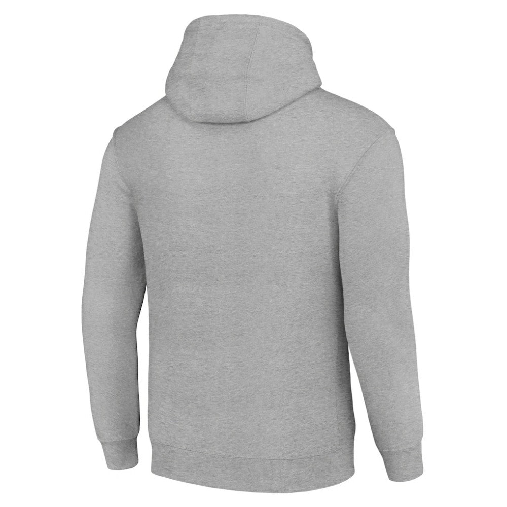 Carolina Hurricanes Starter Team Logo Graphic Fleece Tri-Blend Pullover Hoodie Heather Gray