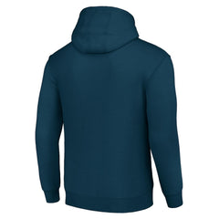 Seattle Kraken Starter Team Logo Graphic Fleece Tri-Blend Pullover Hoodie Deep Sea Blue