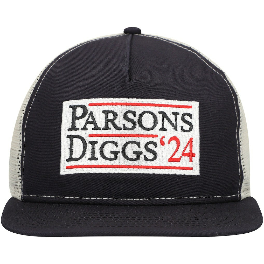 Dallas Cowboys New Era Election Trucker Golfer Snapback Hat - Navy/Natural outlet
