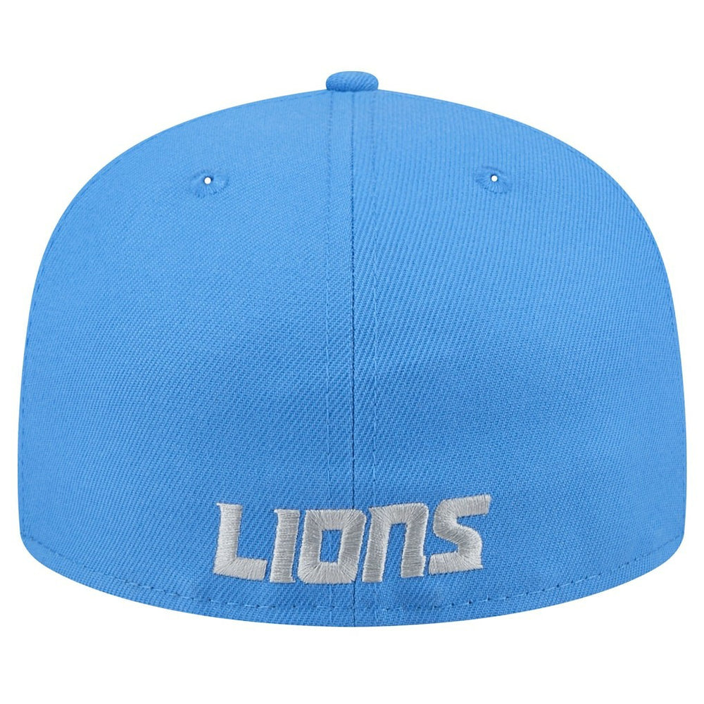 Detroit Lions New Era Omaha 59FIFTY Fitted Hat - Blue for sale